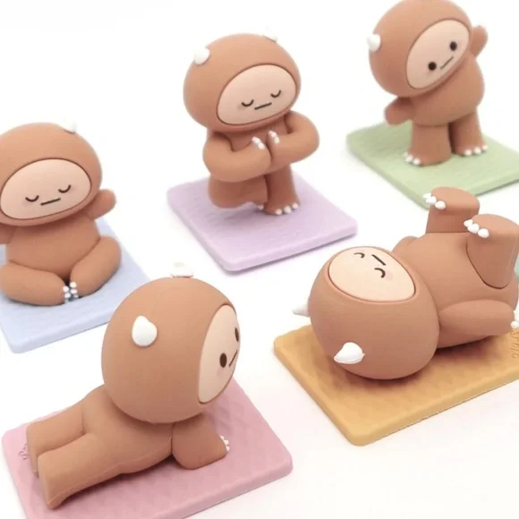 SMOKO Hank Yeti Doing Yoga Bundle - Picture 1 of 7